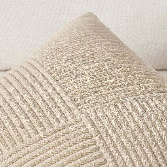 NEW Set of 2 Decorative Throw Pillow Covers 18x18 - Picture 5 of 8